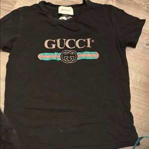 Gucci Kids Black T-Shirt